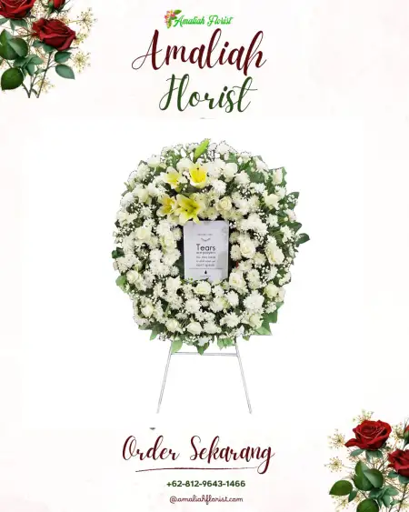 Krans Bunga Duka Poncosari