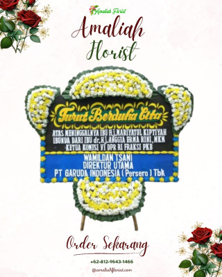 Papan Bunga Duka di Poncosari